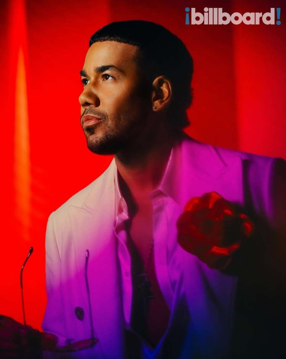 Malike Sidibe X Romeo Santos for Billboard Latin Nov. 25