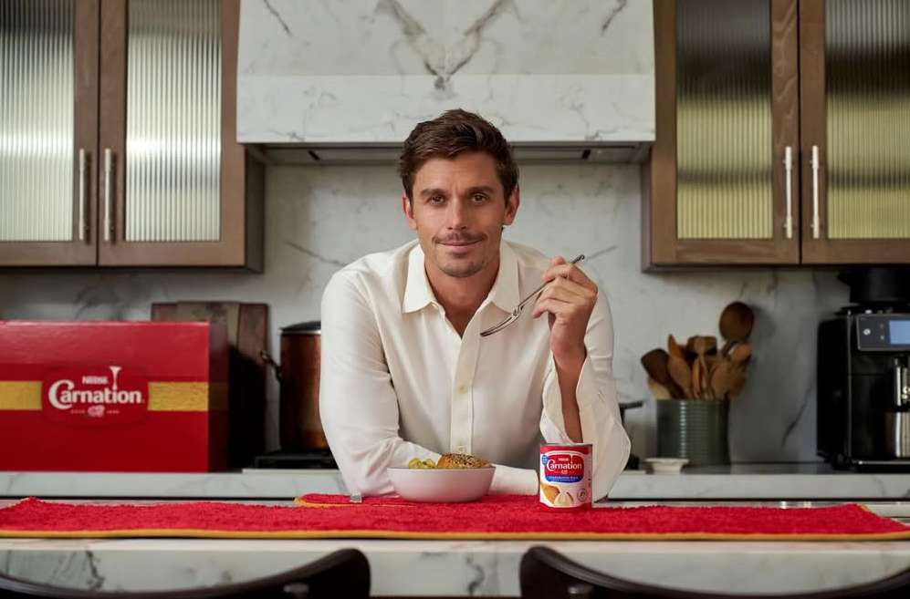 <a href="/jon-cospito">Jon Cospito</a> X Antoni Porowski for Carnation Milks <span style="text-transform: none; white-space: nowrap;">Dec. 25</span>