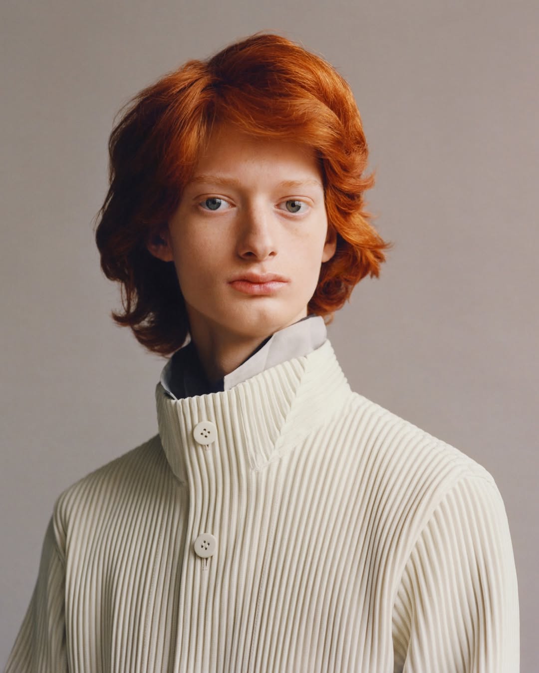 Roberto, Jeremy, Oumar, Arjuna, and Miro by Lola & Pani for Homme Plissé Issey Miyake AW25