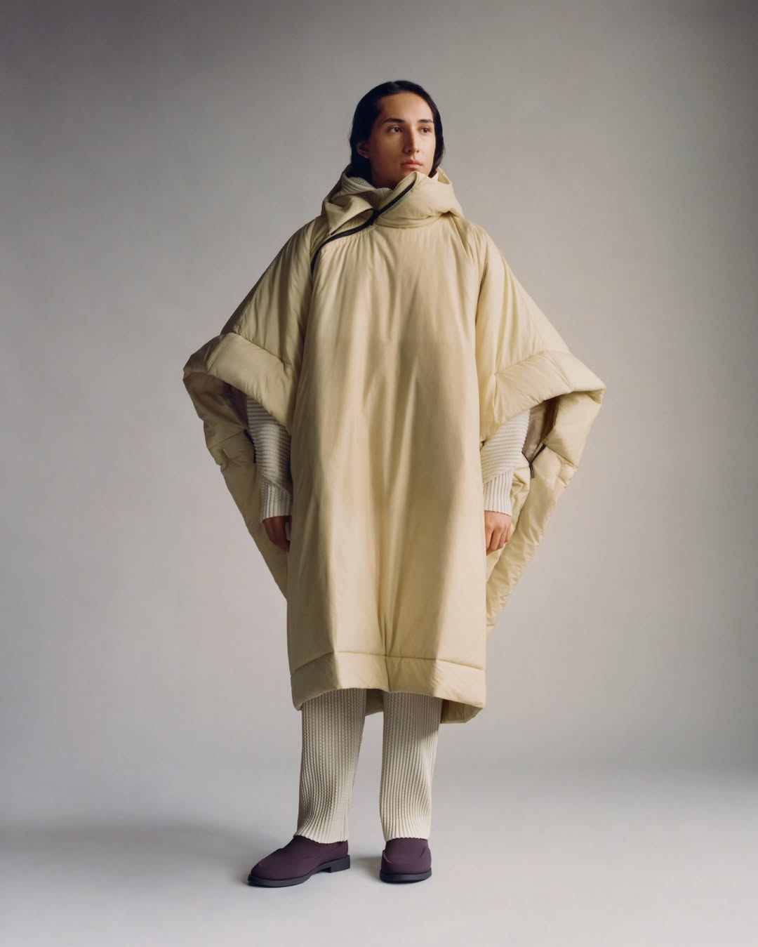 El Yiyo, Arjuna, Damian, and Thaynan by Lola & Pani for Homme Plissé Issey Miyake AW25.