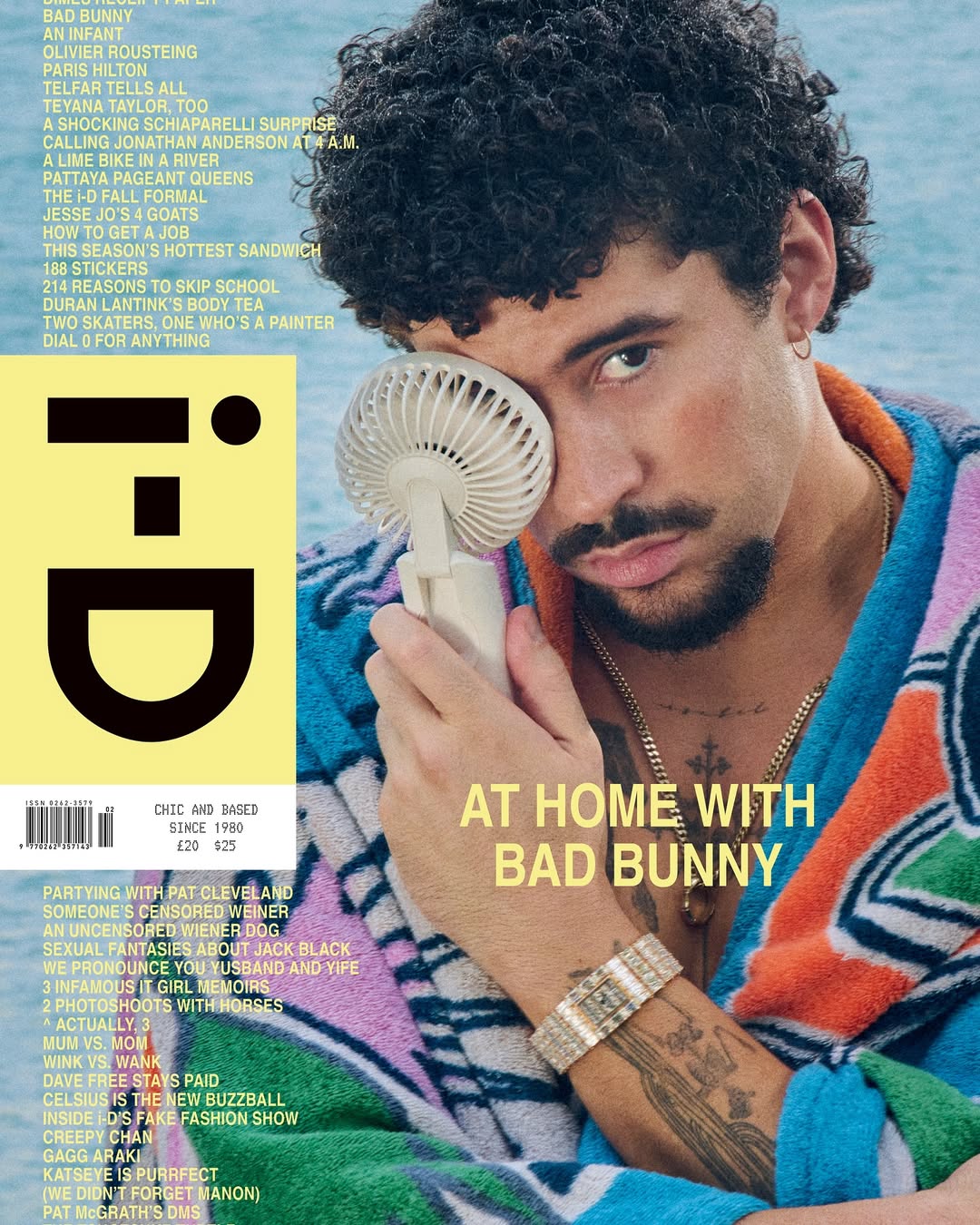 @badbunnypr for the cover of @i_d

Written by @brujacore
Photographed by @ryanmcginleystudios
Styled by @thomthomclub
Barber: @topher_trapbarber
Nails: @misspinkgelbar
Grooming: @mirnajose
Tailor: @rebekahcarrucini
Movement Director: @a_rucker
Location: #MuseoCasaBlanca
Local Production: @worldjunkies
Post Production: @twothreetwo_studio
Special Thanks: @caribehilton

i-D, Editor-in-Chief: @thomthomclub
i-D, Global Editorial Director: @steffyotka
i-D, Global Image Director: @_mq______
i-D, Art Director: @spamriskmissedcall

Production by @themorrisongroup