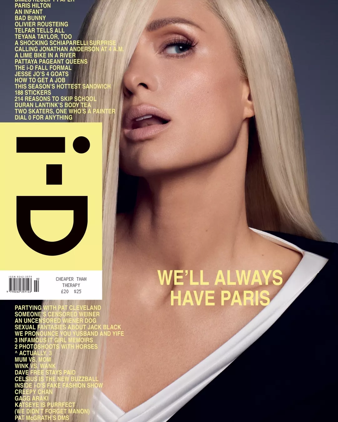 @parishilton for the cover of @i_d