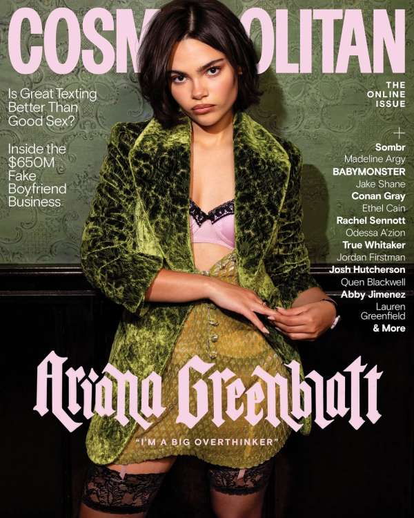 @ariana_greenblatt for the cover of @cosmop...
