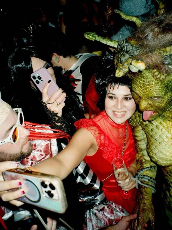 @heidiklum Halloween party at @hardrockhote...