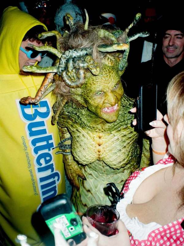 @heidiklum Halloween party at @hardrockhote...