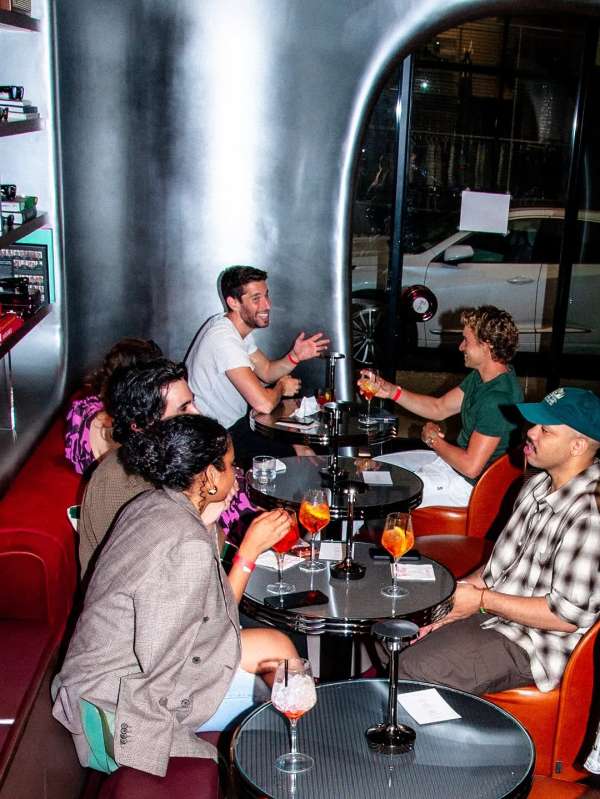 Summer cocktail at the @rayban house with b...