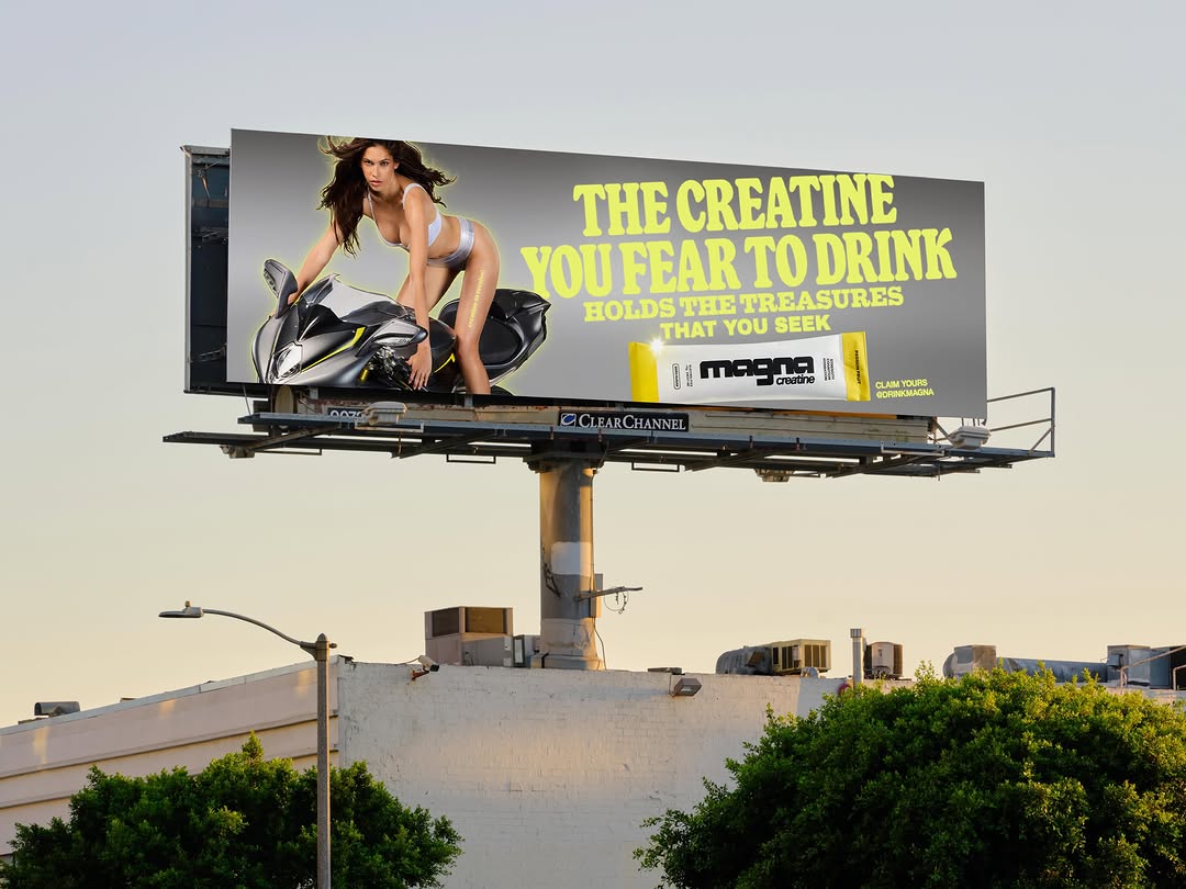 @drinkmagna drinkmagna creatine billboards live in...
