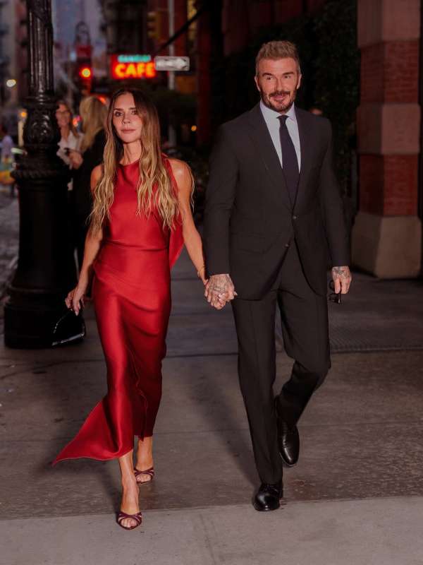 Celebrating the opening of @victoriabeckham...