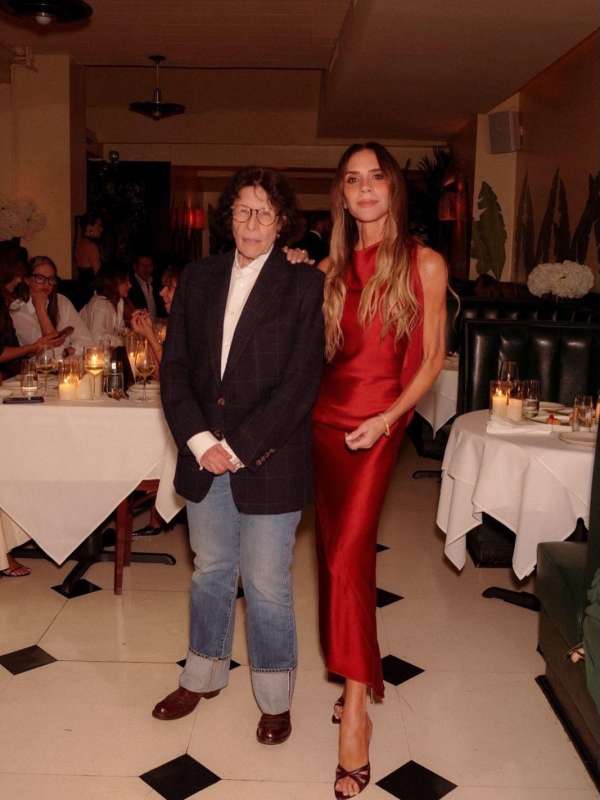 Celebrating the opening of @victoriabeckham...