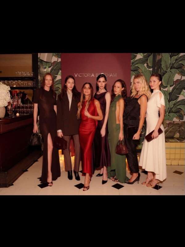 Celebrating the opening of @victoriabeckham...