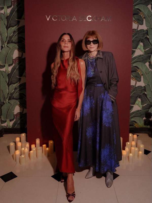 Celebrating the opening of @victoriabeckham...