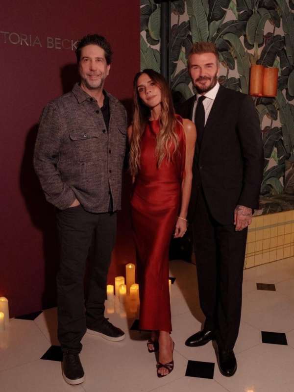 Celebrating the opening of @victoriabeckham...