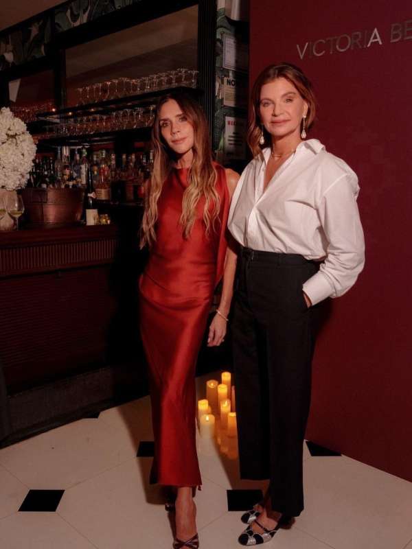 Celebrating the opening of @victoriabeckham...