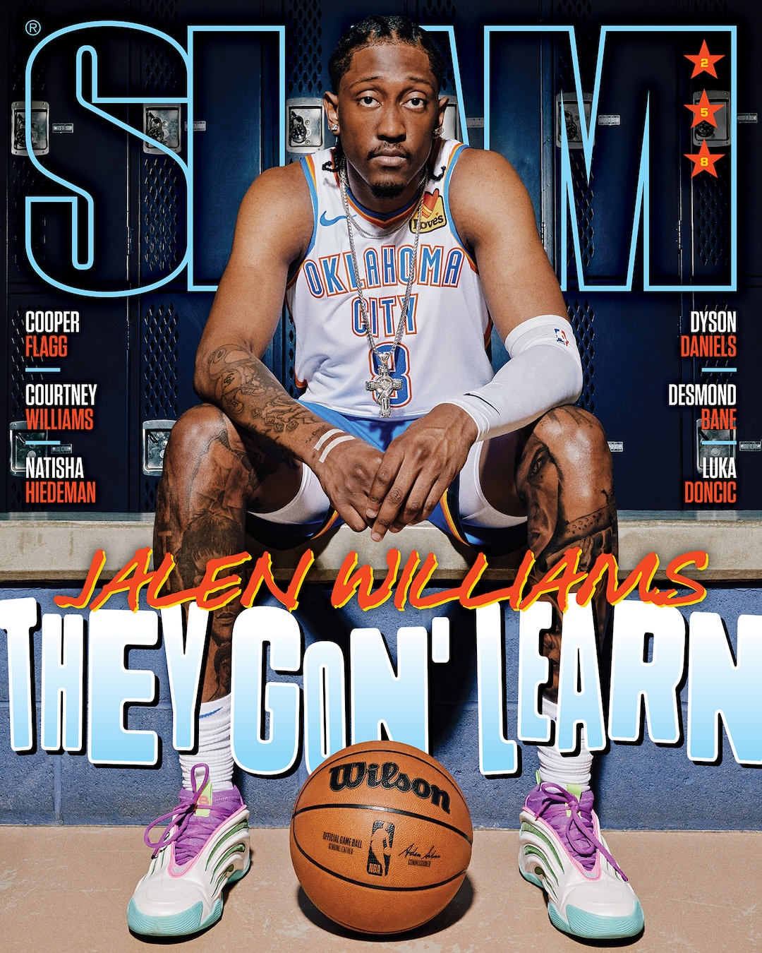 David Cabrera X Jalen Williams for SLAM Sep. 25