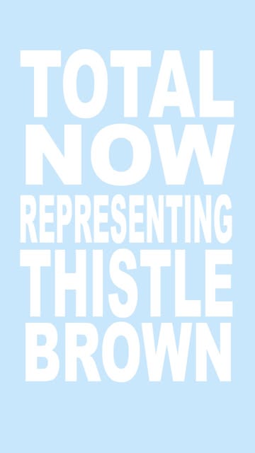 Thistle Brown Dec. 25