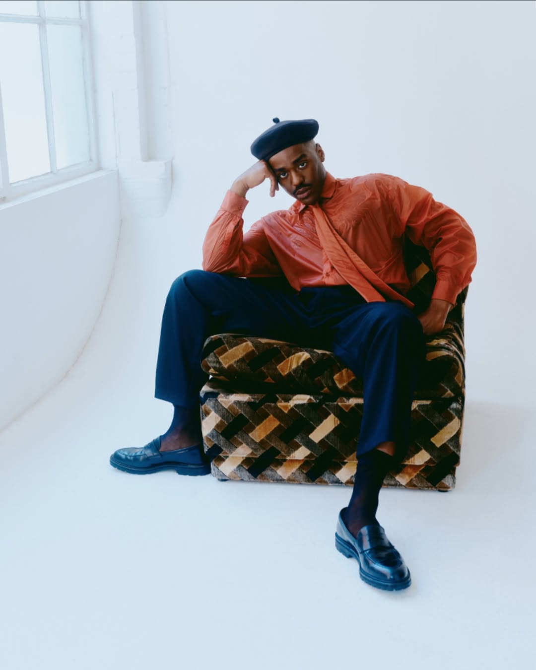 Charlotte Hadden X Ncuti Gatwa for Telegraph Luxury Sep. 25