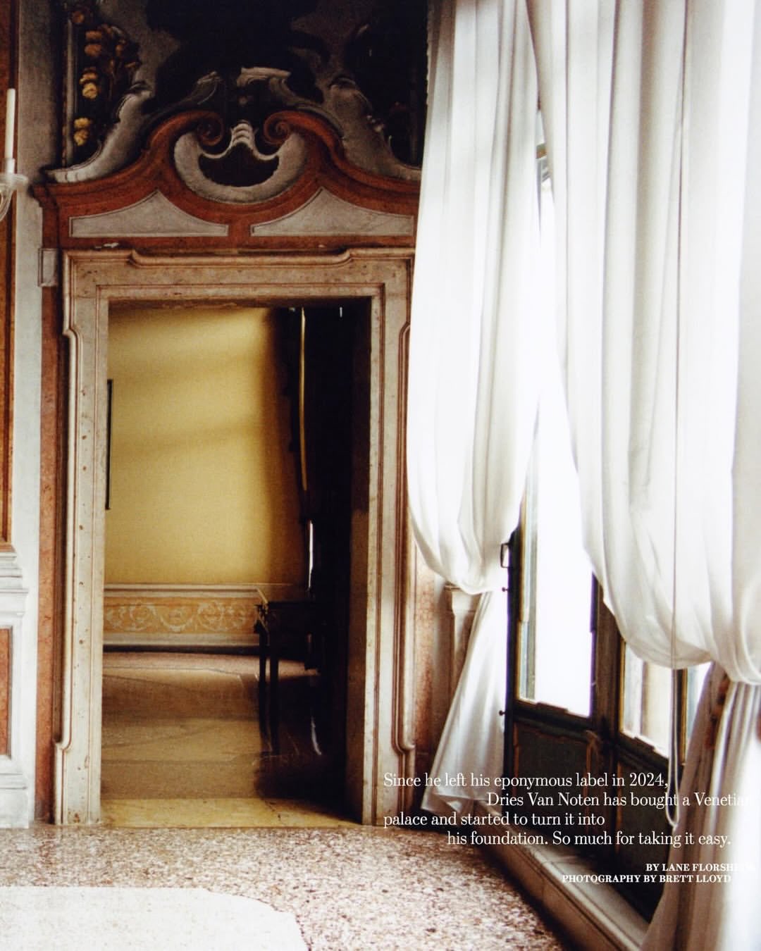 Brett Lloyd X WSJ. Magazine