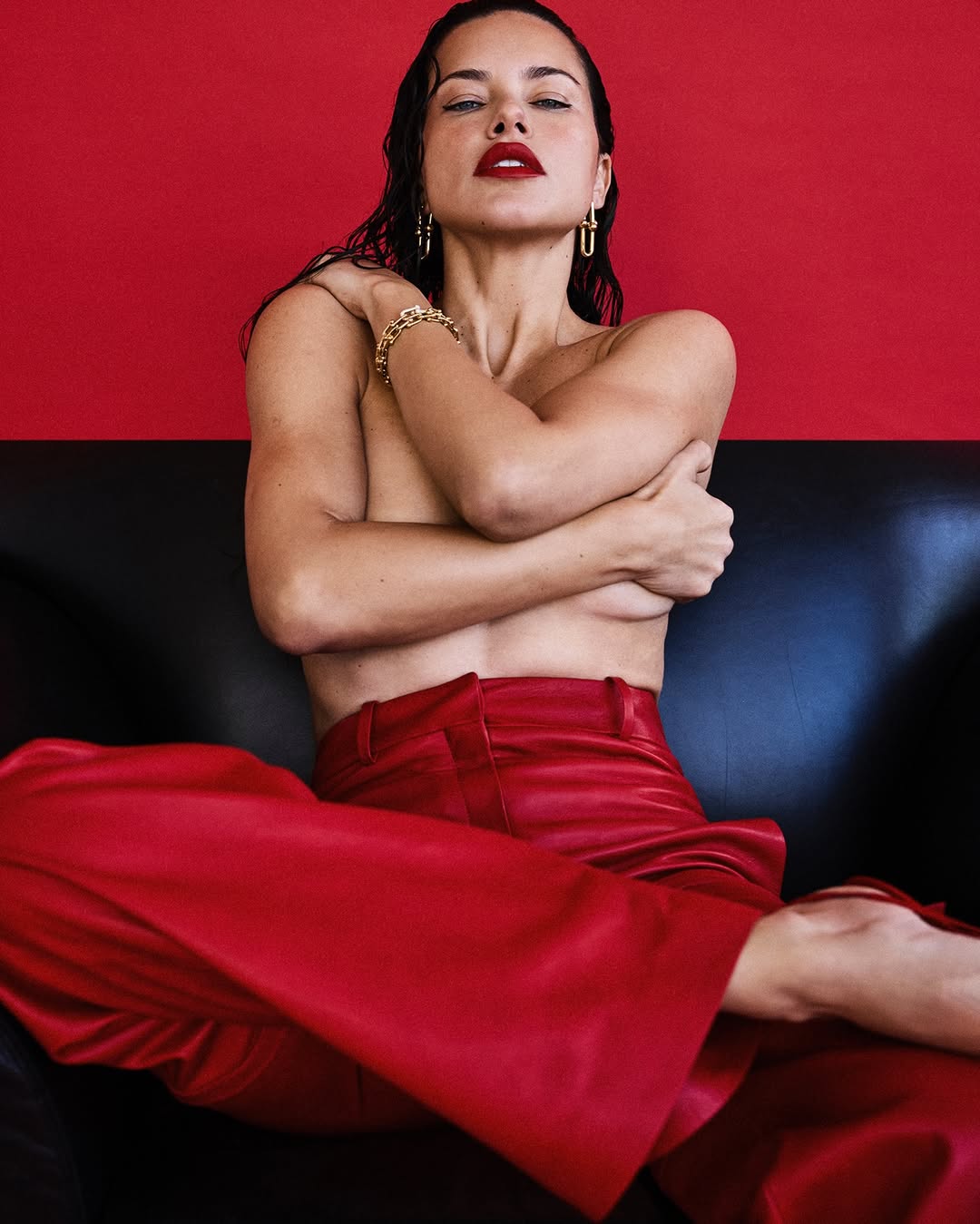 David  Roemer X Adriana Lima for Harper’s Bazaar España Feb. 26