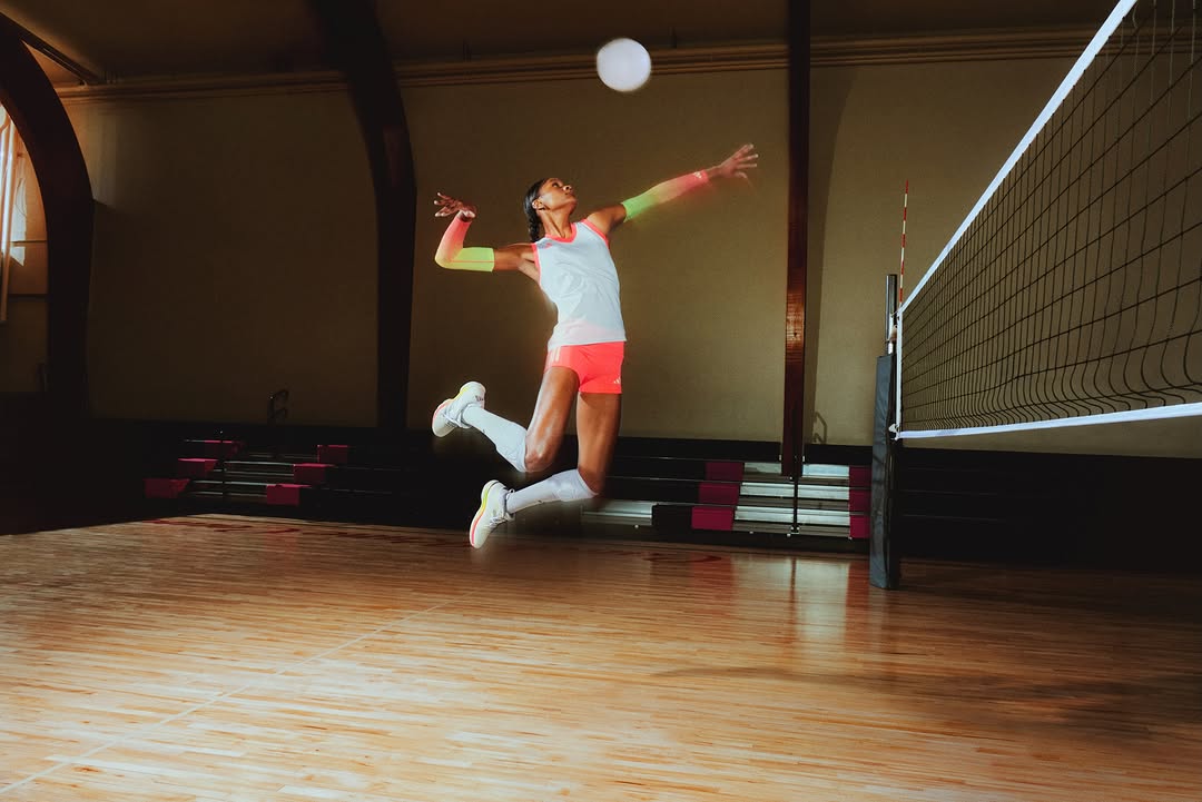 Ashley Markle X adidas Volleyball