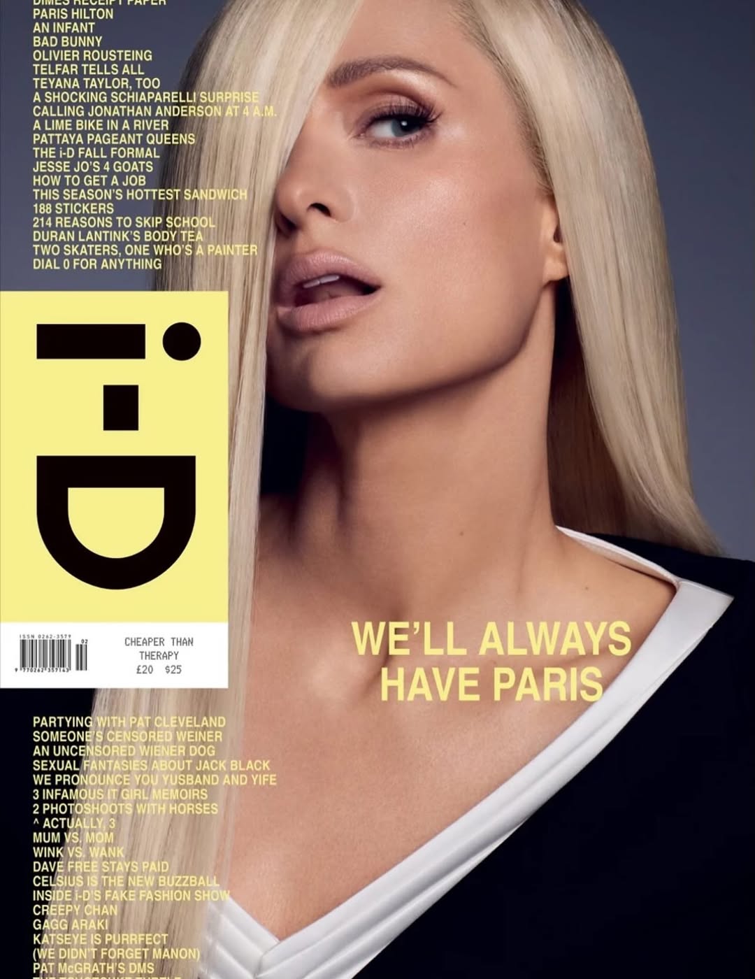 Valentin Herfray X Paris Hilton for i-D Sep. 25