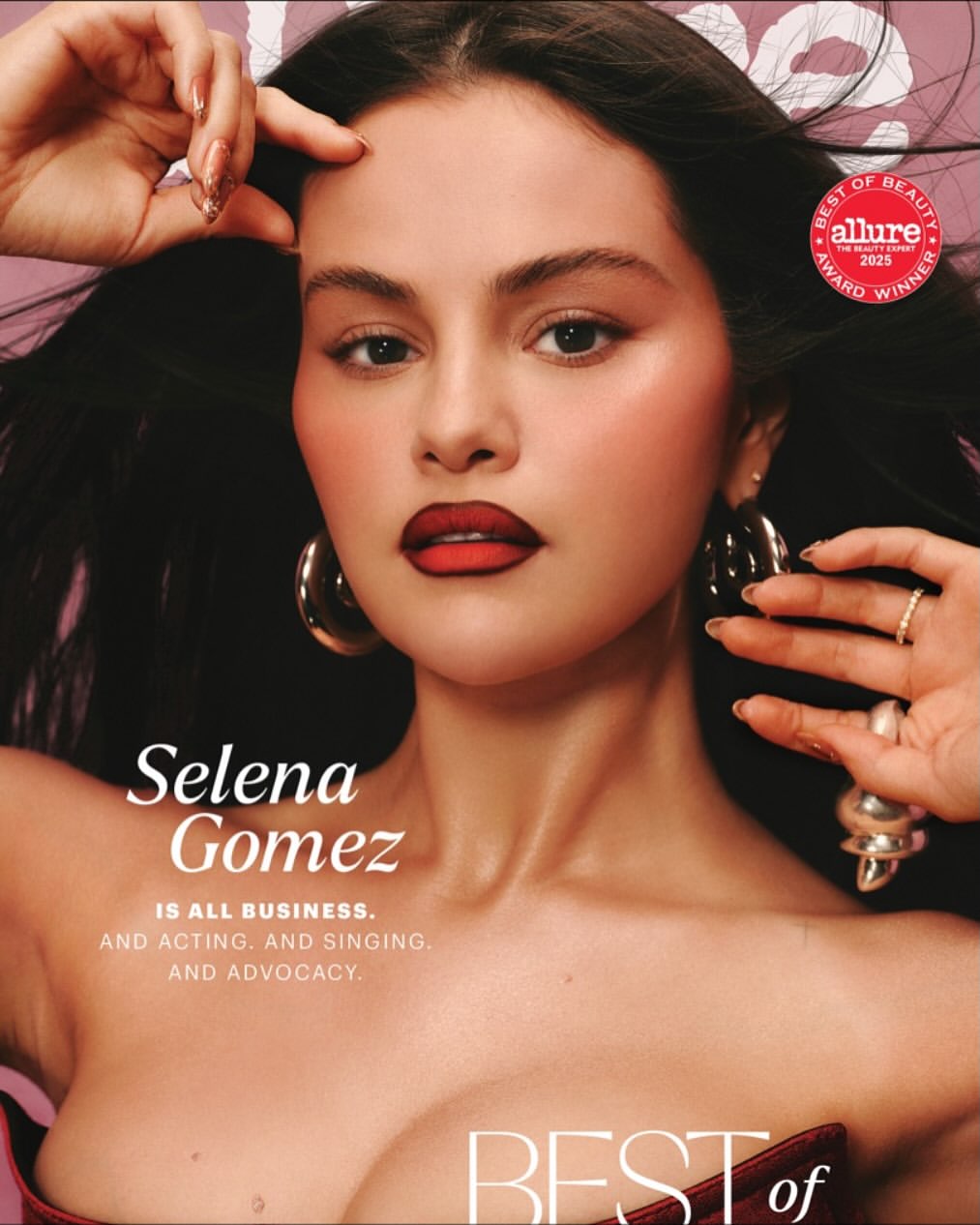 Photographer: @adrienneraquel
@allure #bestofbeauty
Stylist: @annatrevelyan
Hair: @hairbyorlandopita
Makeup: @hungvanngo
Manicure: @tombachik
Set design: @lizzielang
Production: @viewfindersnyla
DP: @jessewiththeslate
Writer: @diannamazzone
#BestofBeauty #AllureBestofBeauty #SelenaGomez

Most Gorgeous @selenagomez
Thank you always @hall.kathryne @avenerable
@milk