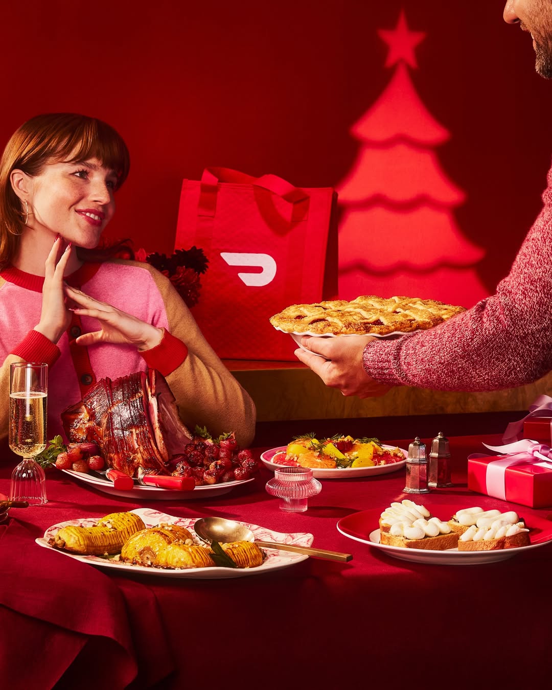 Virginie Gosselin X DoorDash Dec. 25