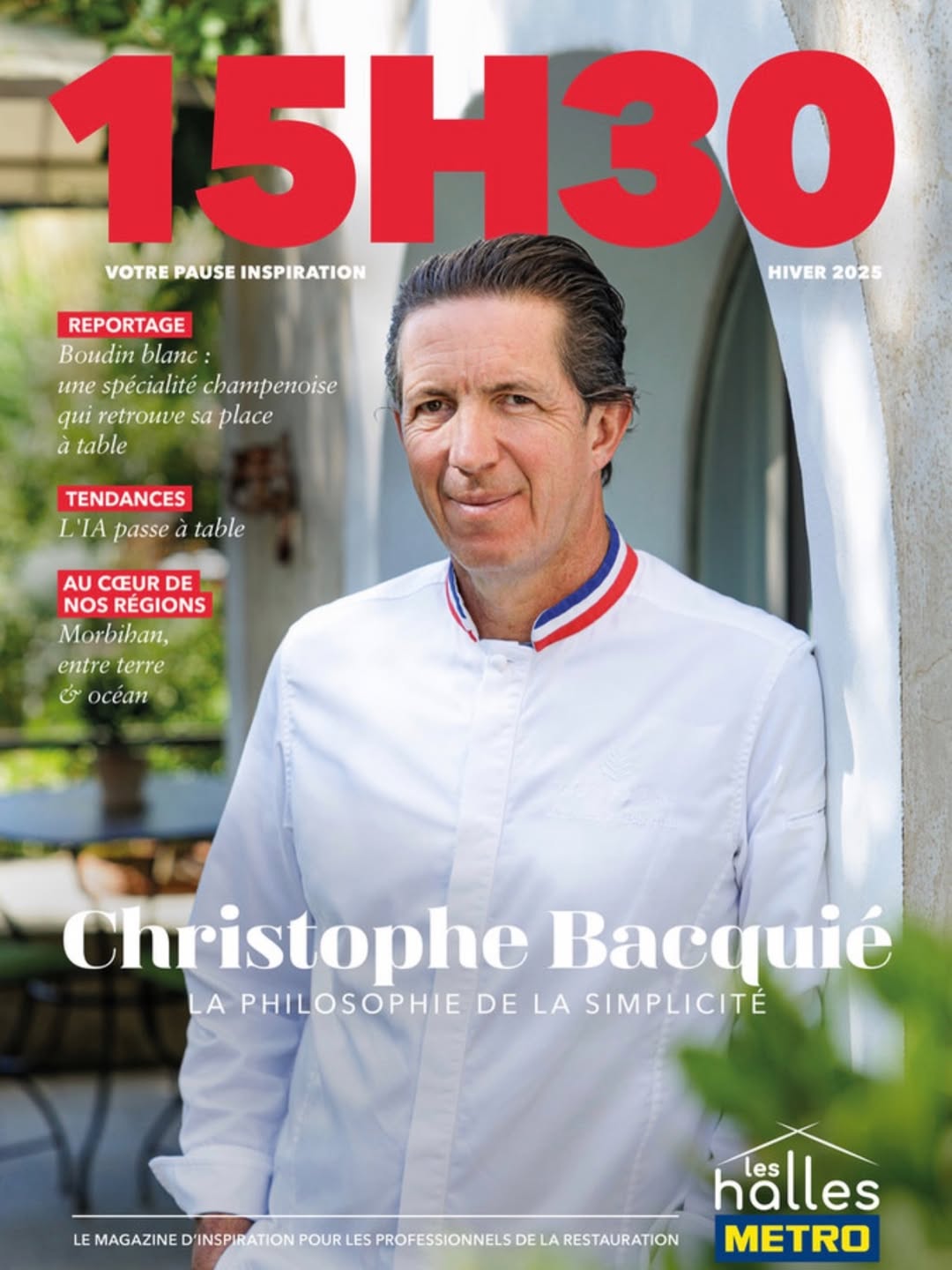 Franck Hamel X Christophe Bacquié for METRO France Feb. 26