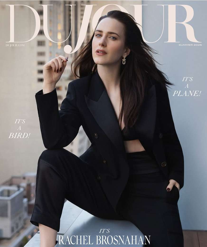 Victoria Stevens X Rachel Brosnahan for Dujour Jun. 25