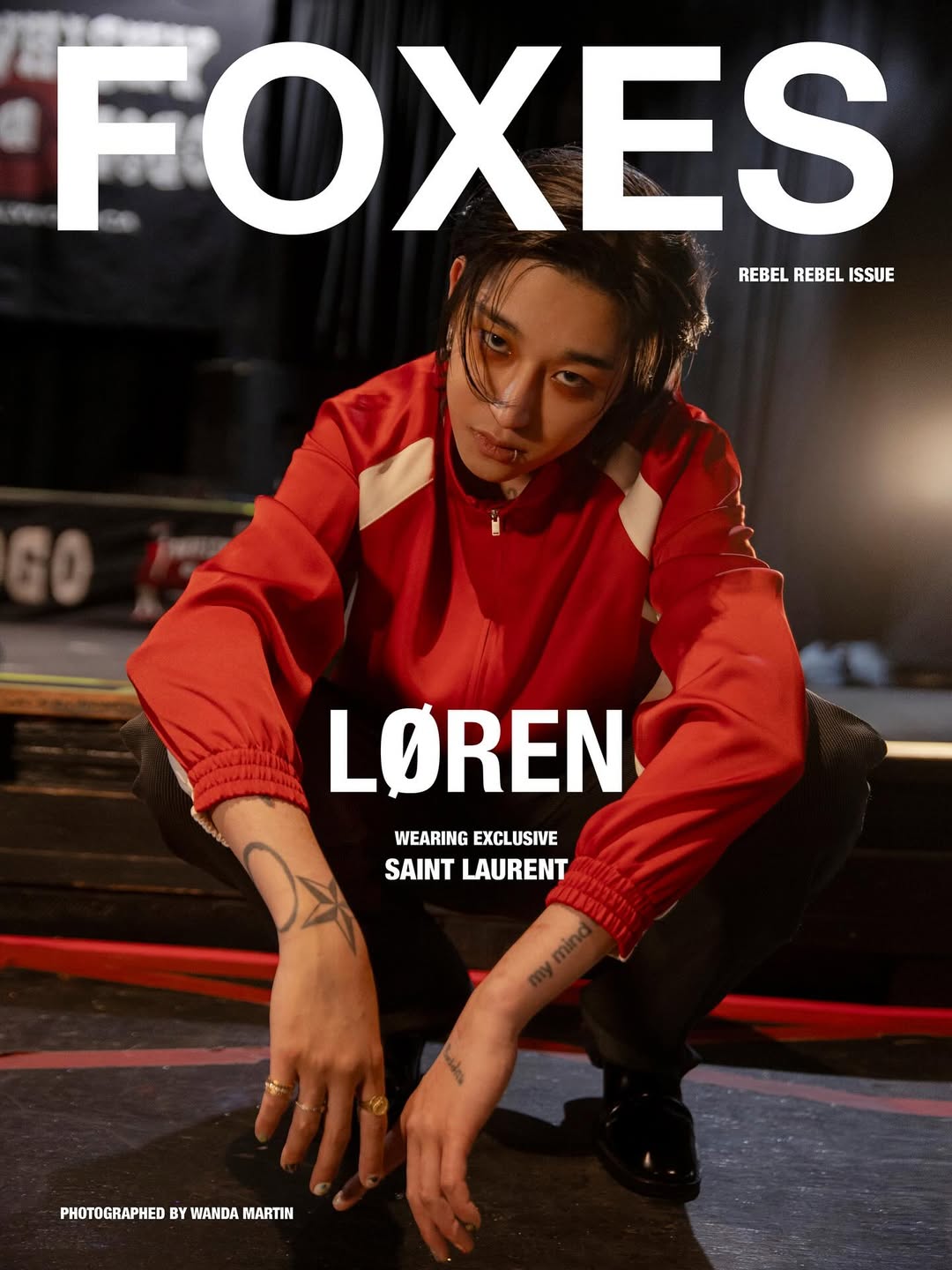 Wanda Martin X Loren for FOXES Magazine Jul. 25