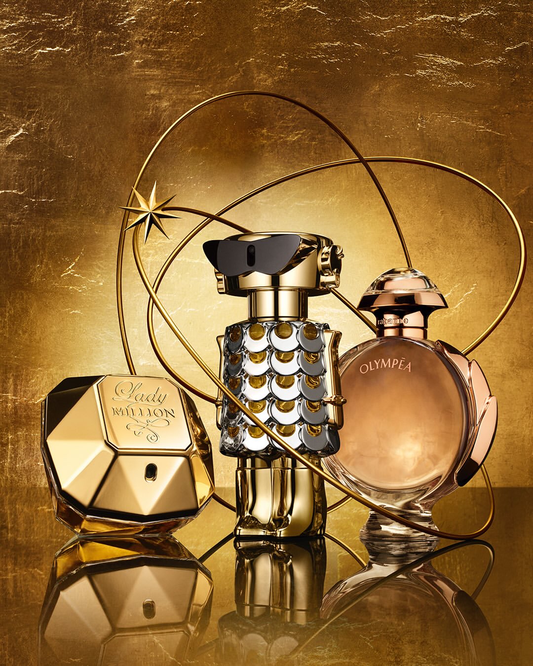 pour @rabanne (@puig_official) 
Photographe — @jimbiners 
DA — @helene.sagnier
DC — @yuki_kani_pro 
Set designer — @lilly.martheebener 
Post-production — @wearechicparis

#RabanneParfums #MillionGold #MillionGoldForHer
#Olympea