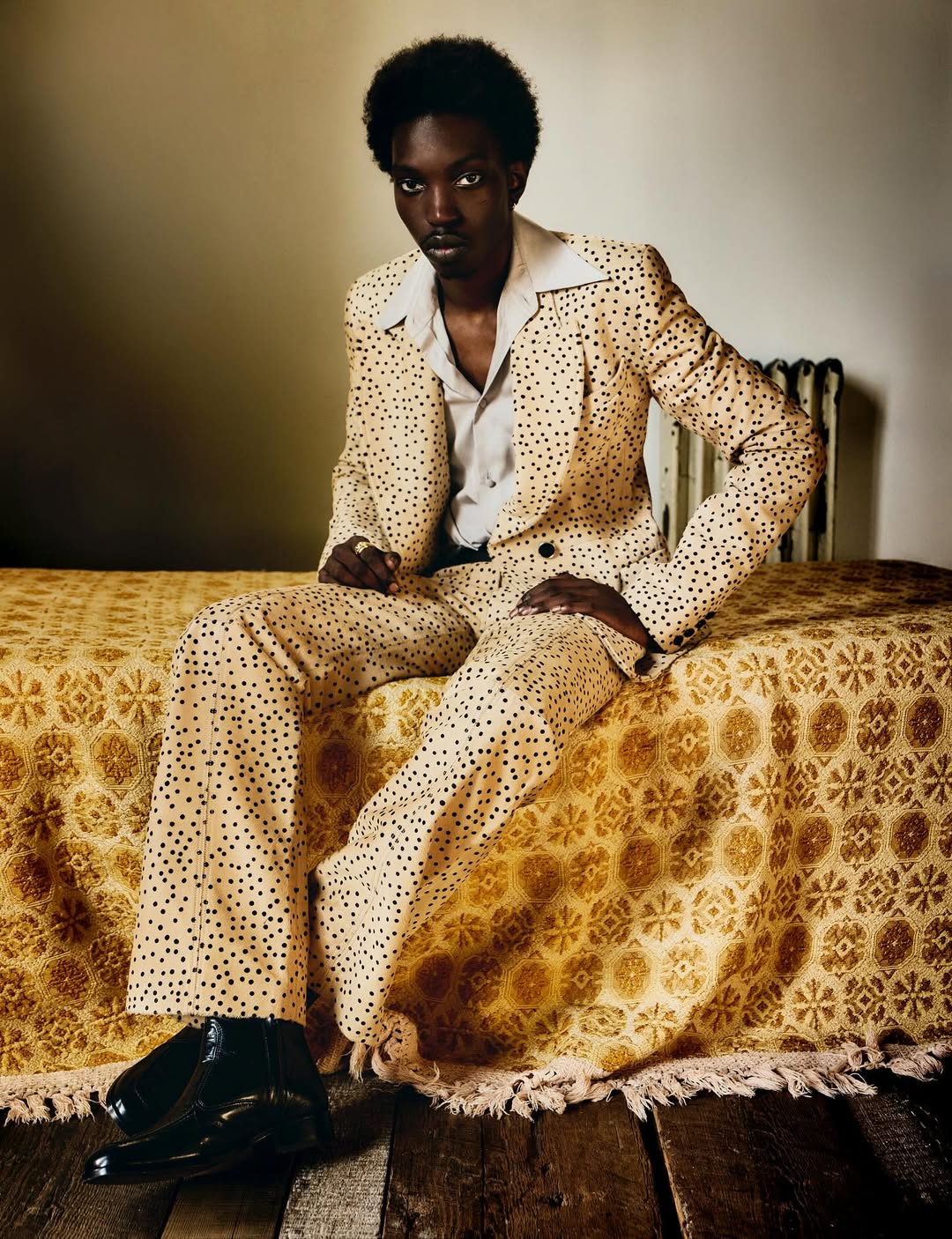 Harper’s Bazaar France Homme Issue 1 @bazaarfrance

Photographer @casperkofi
Stylist @tony_irvine
Hair @nerohair
Skin @rosegracemua
Set Design @itsmeiansaltersworld
Casting @dmcasting
Talent @elijahjassiem @iyahvegankitchen @slamin.e @medi_oj @gabriellorcy 

Harper’s Bazaar France
Editor in Chief Olivier Lalanne
Fashion editor in Chief @elodiedavid

Atelier Franck Durand 
Creative Director Franck Durand @atelierfranckdurand
Art Directors @anaismesmacque, @lise.de.martino

Photo Assistants @__angelcastro Elena Gutierrez
Digital Tech @michaelvick614
EQ @kmrentals

Production @wearecounsel @christogarfield

Thank you to @pleasespace