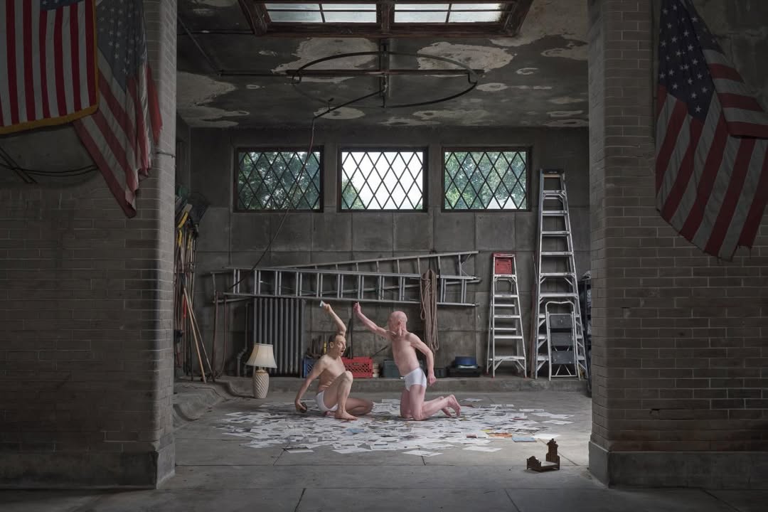 The Last American Pastoral by Chris Glickman, published @friendeditions 

Photographer @chrisglickman.studio
Stylist @ana.tess
HMU Artist @ayaiwakami
Set Design @itsmeiansaltersworld
Lighting Director @johnwatermanlaw
Digital Tech Billy Manchuck
Talent Mark Hattan, Michael Donaldson, Robert Resnick
Set Assistant Emmett Sponheim
Photo Assistant Liam O’Conner, Michael Vick
Production Assistants @melinatavaresnyc, Ethan Roach, Nico Herrera
Post Production @purple_martin_studio
Produced by COUNSEL