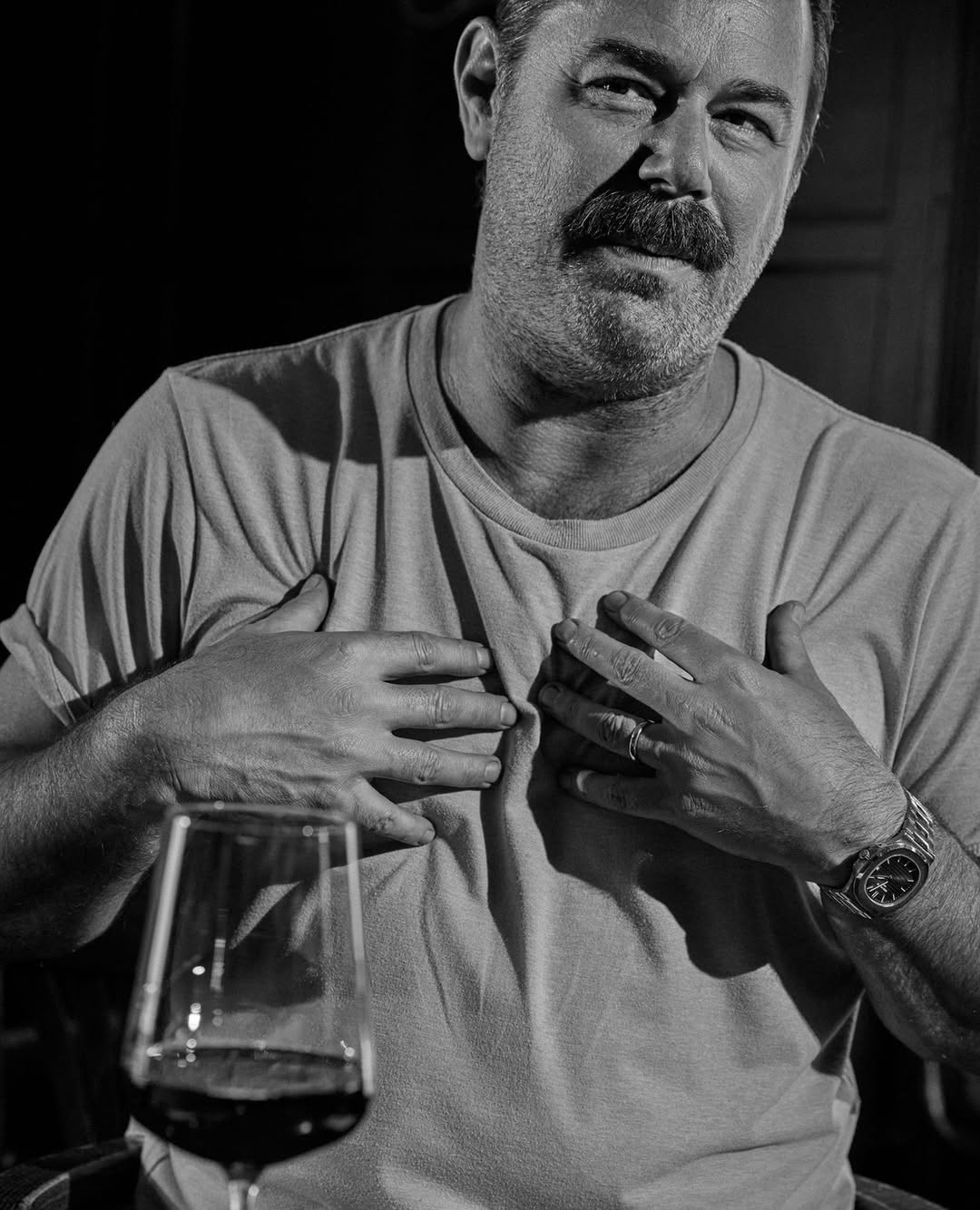 Chris Floyd X Danny Dyer for Noble Rot magazine Oct. 25