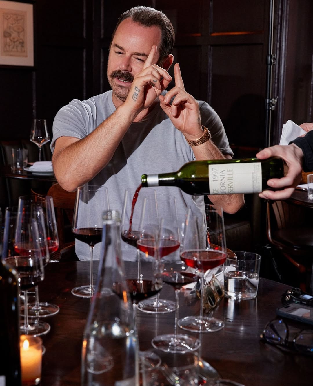Chris Floyd X Danny Dyer for Noble Rot magazine Oct. 25