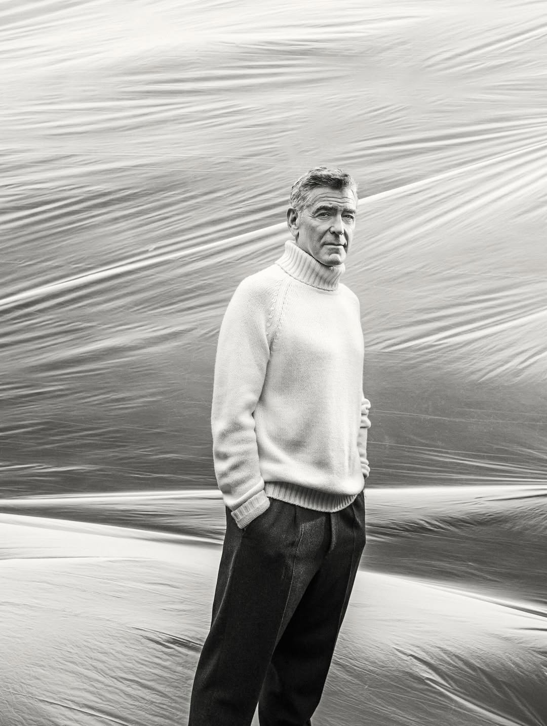 Christopher Anderson X George Clooney for Esquire Oct. 25