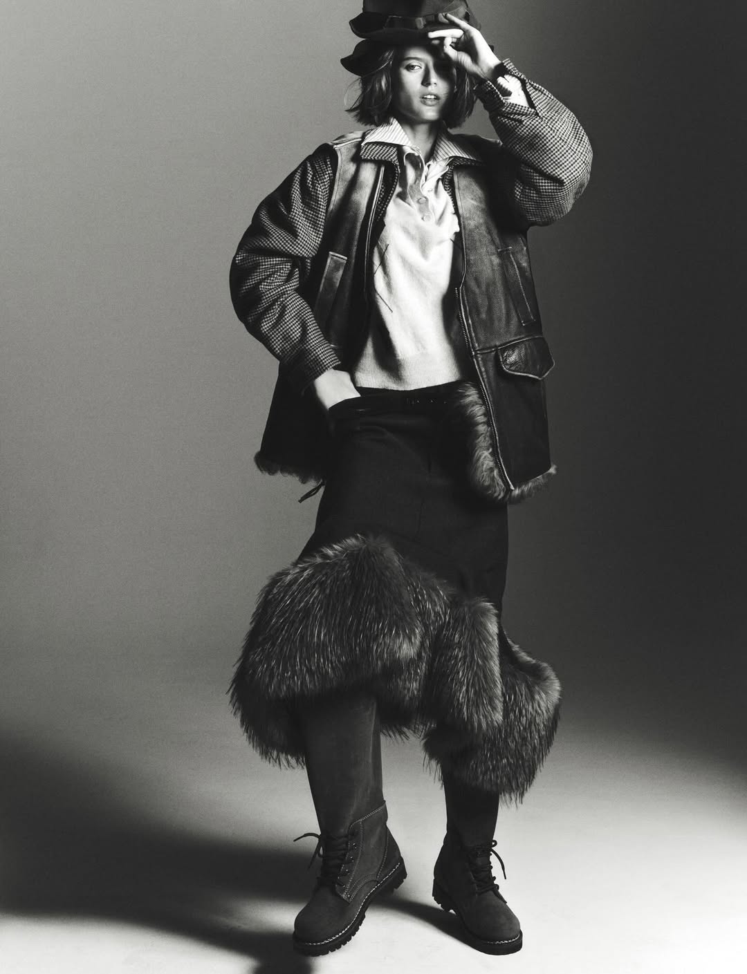 Tom Schirmacher X Elle France Dec. 25