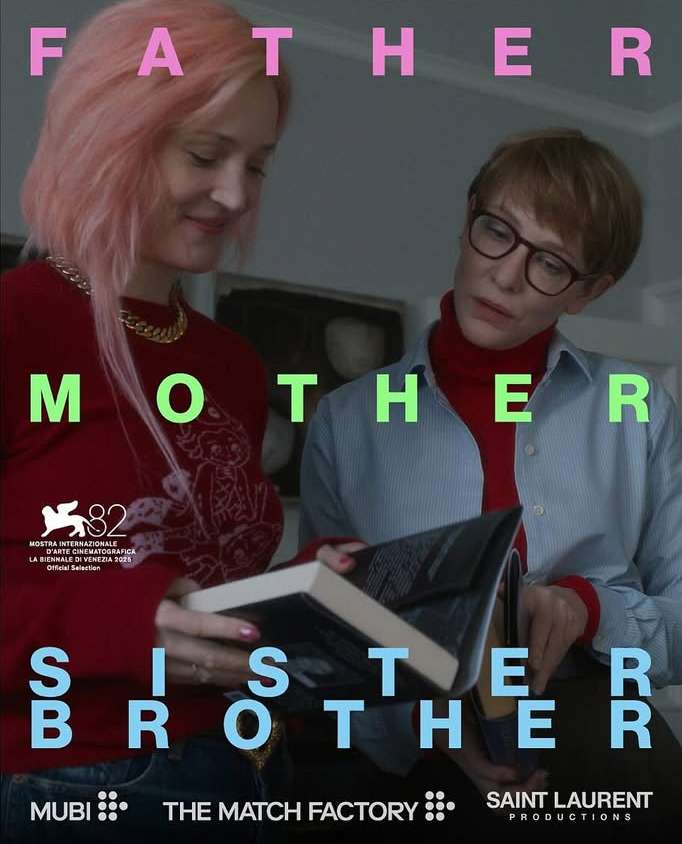 We are thrilled to announce the upcoming film of Jim Jarmusch « FATHER MOTHER SISTER BROTHER » — a beautifully crafted triptych exploring the delicate, often unspoken dynamics between adult children and their distant parents, as well as between siblings. Set in the U.S., Ireland, and France, the film blends subtle humor with quiet melancholy.
Starring Tom Waits, Charlotte Rampling, Cate Blanchett & Adam Driver 
Premiering @labiennale and selected as the Centerpiece @thenyff 
We are so delighted to be working alongside @jim.jarmusch 
and with the family @saintlala , @carterlogan , @catherinegeroge639, @marieke_tricoire 
Director of photography : Yorick Le Saux, @frederick_elmes