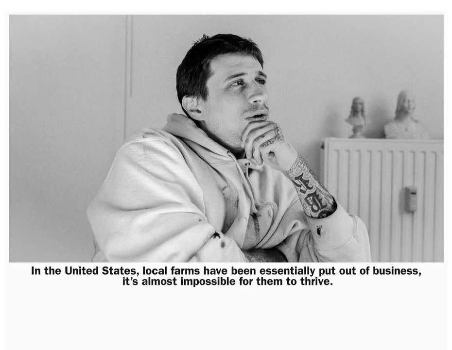 @olivia.wunsche captures the artist Dylan Salomon Kraus for the first issue of Vanguard Union Press — a visual interview exploring art, symbolism and freedom.