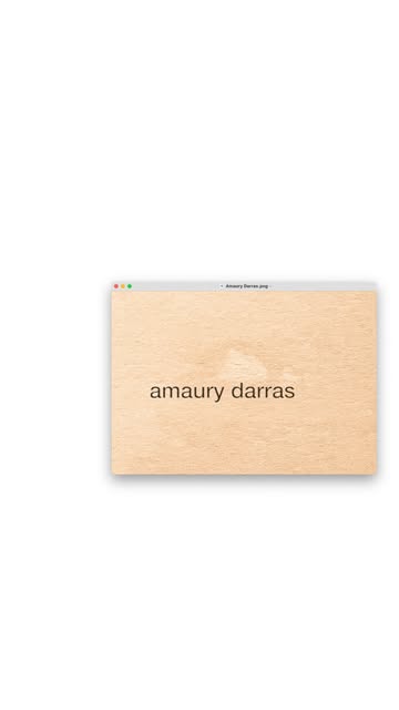@amaury_darras is a wood artist whose work ...