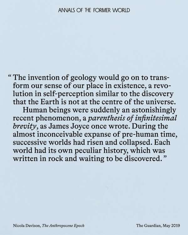 “Fathoming deep time is arguably geology’s ...