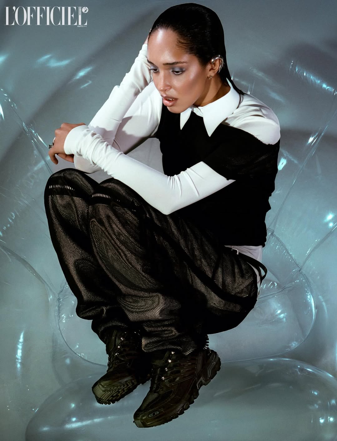 Yana Van Nuffel X L'Officiel Belgium