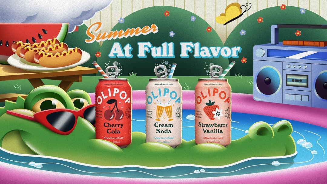 Yuval Haker X OLIPOP Jul. 25