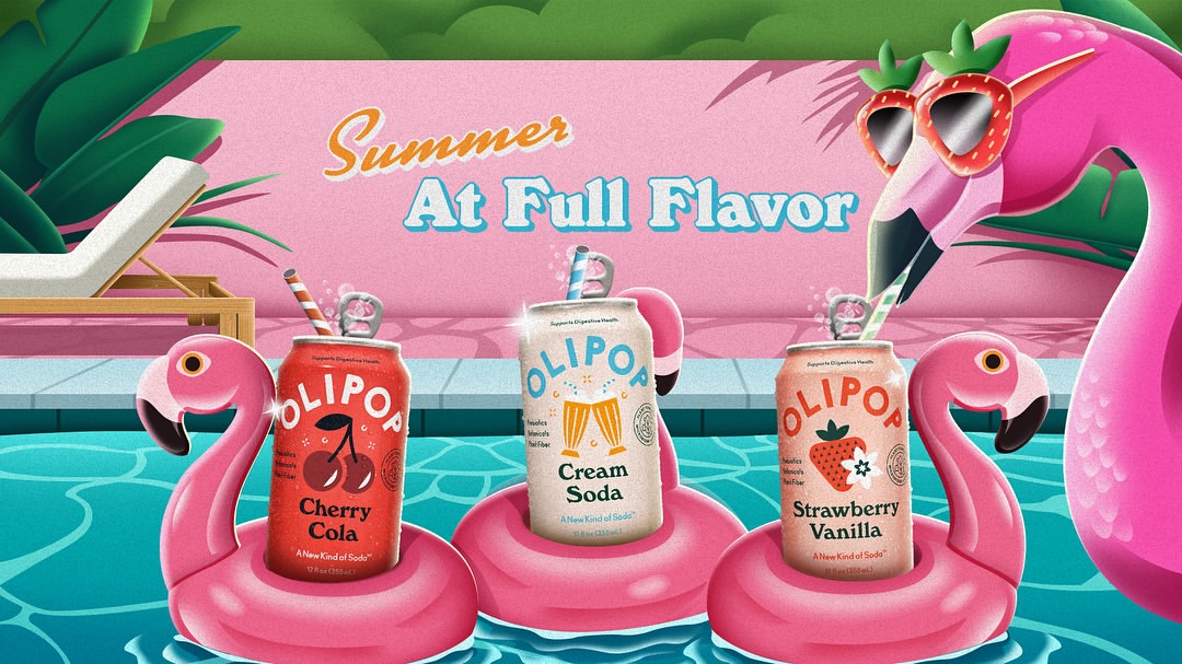 Yuval Haker X OLIPOP Jul. 25